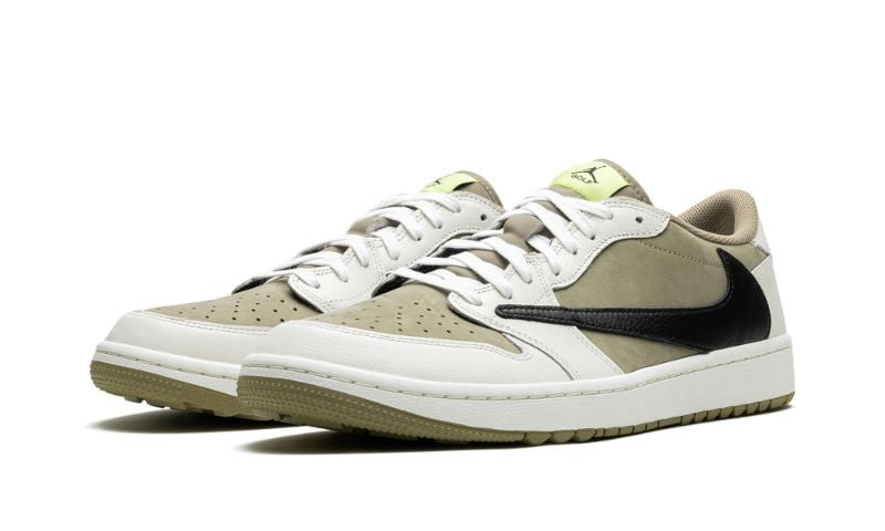 Travis Scott x Air Jordan 1 Low Golf 'Neutral Olive'