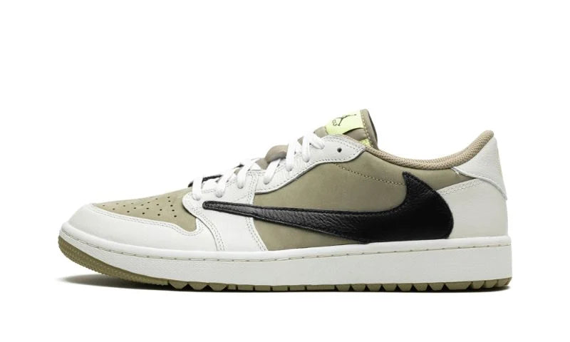 Travis Scott x Air Jordan 1 Low Golf 'Neutral Olive'